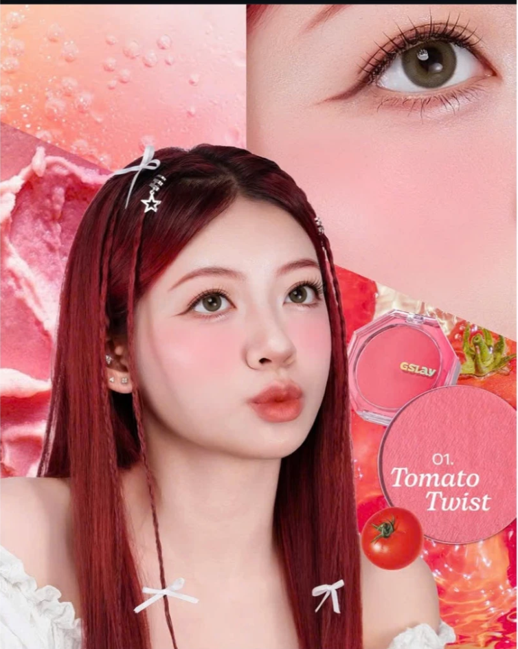 Phấn Má Hồng Thuần Chay GSLAY Sorbet Cheek Blush 5g