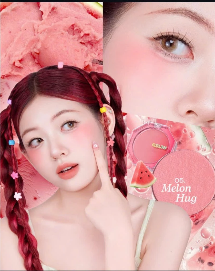 Phấn Má Hồng Thuần Chay GSLAY Sorbet Cheek Blush 5g