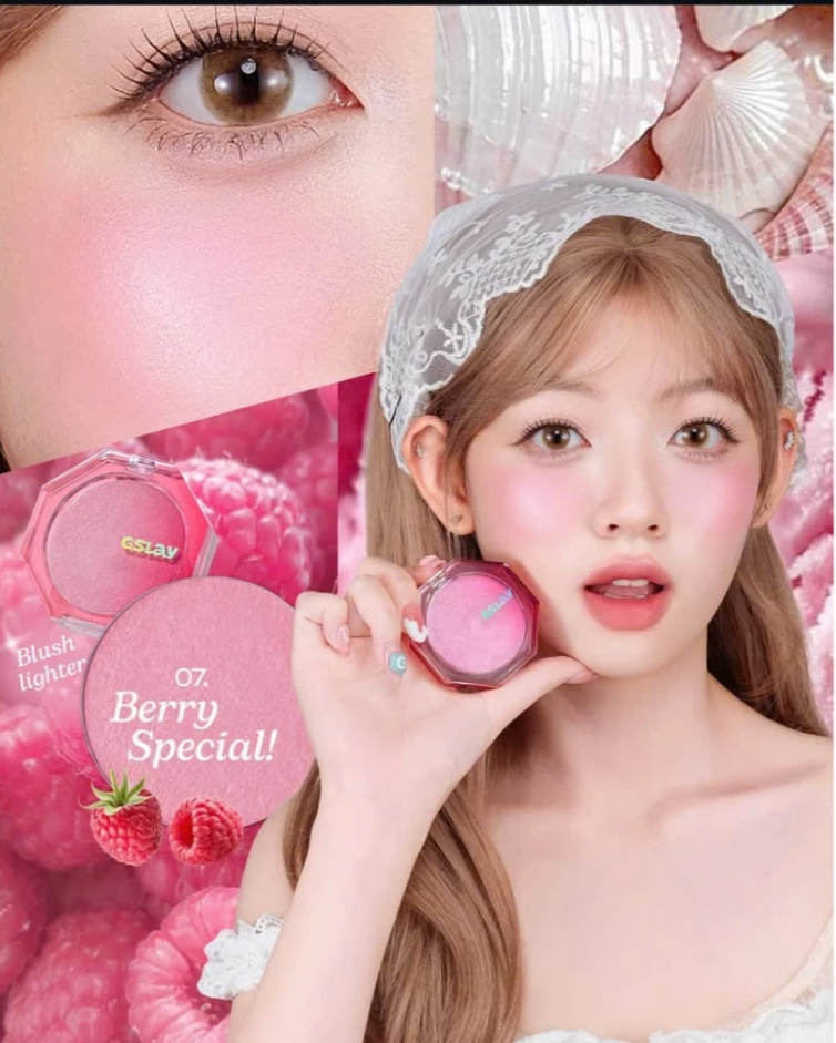 Phấn Má Hồng Thuần Chay GSLAY Sorbet Cheek Blush 5g