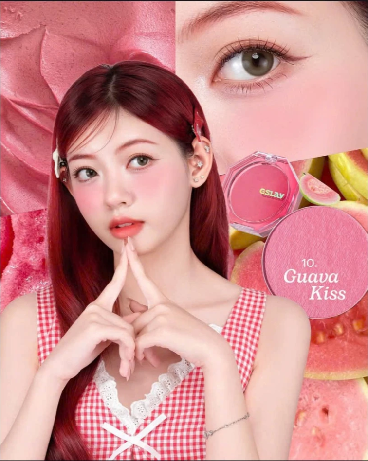 Phấn Má Hồng Thuần Chay GSLAY Sorbet Cheek Blush 5g