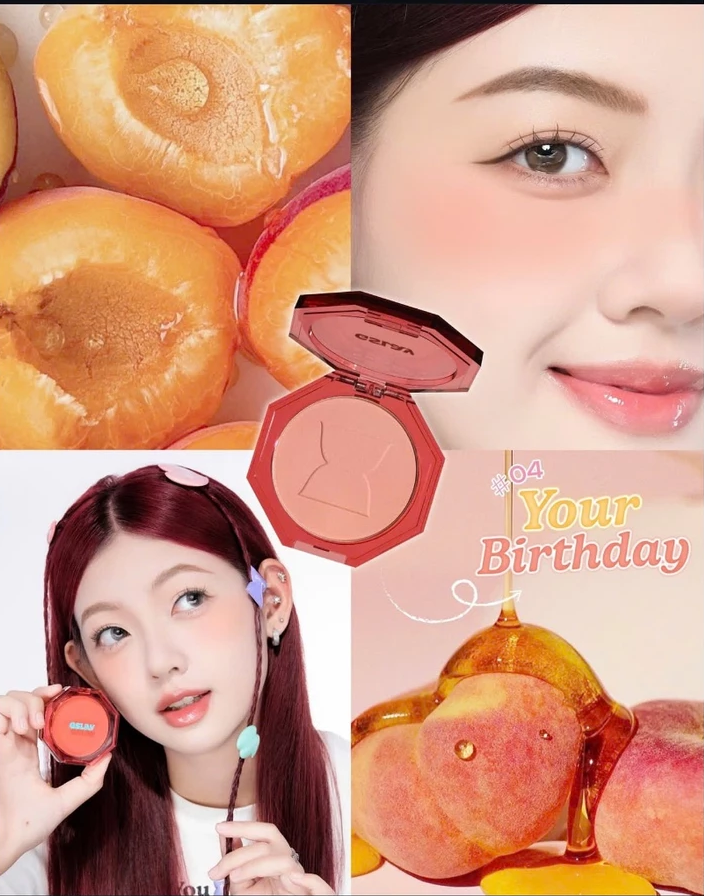 Phấn Má Hồng Thuần Chay Gslay YOSO Blush Powder 5g