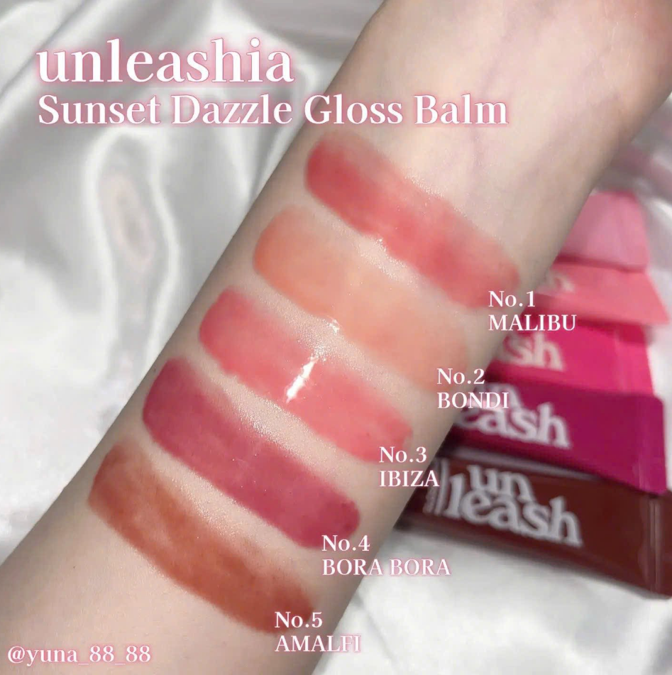 Son Dưỡng Unleashia Sunset Dazzle Gloss Balm 10g