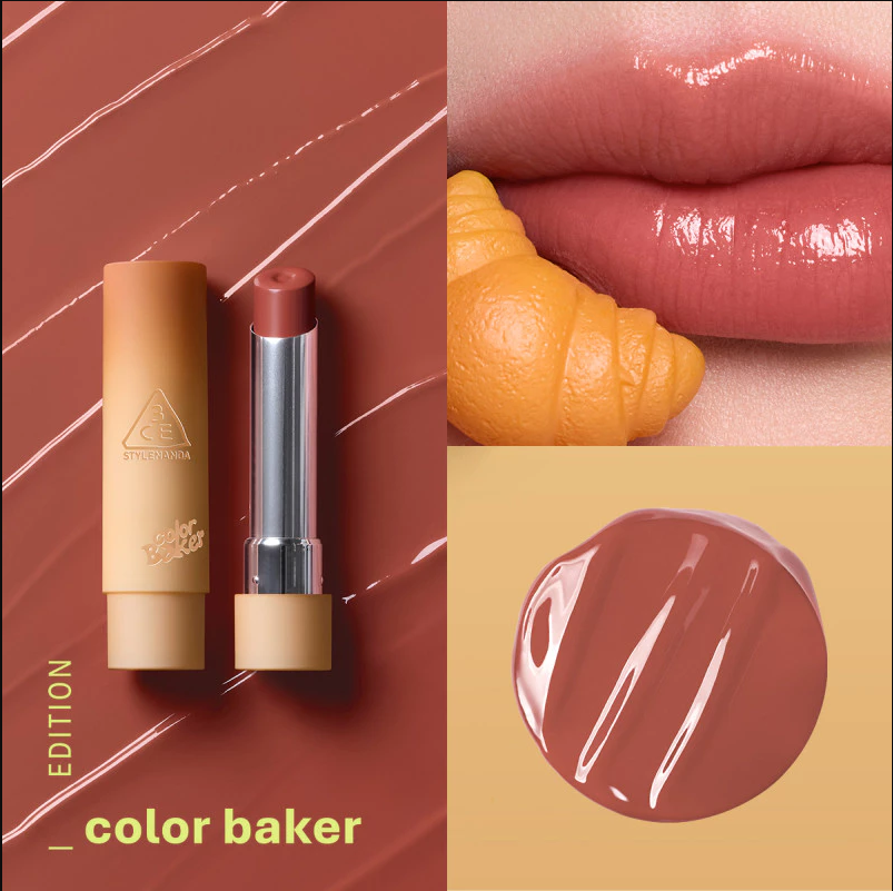 Son Dưỡng Dạng Thỏi 3ce Glazy Lip Glow NEW 2025