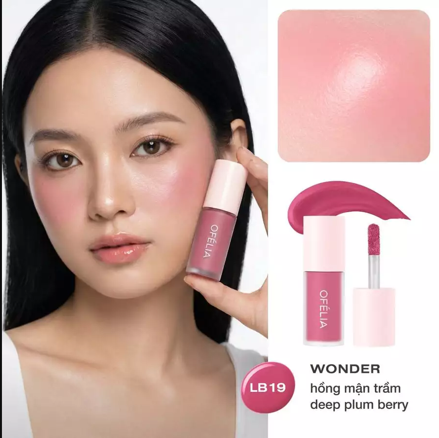 Má Hồng Dạng Kem Lolli Liquid Blush Ofelia