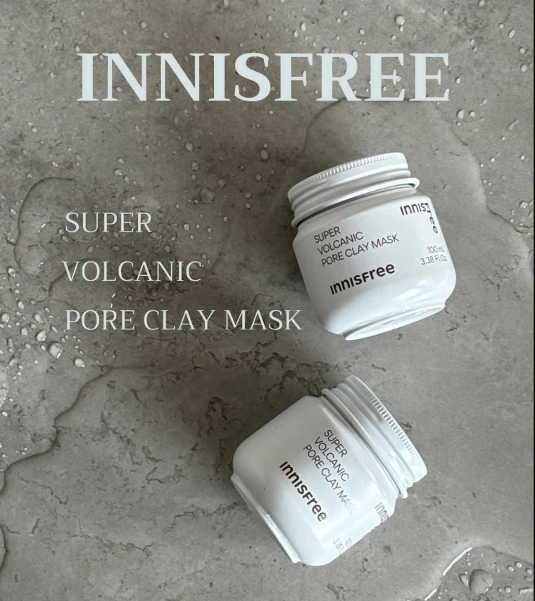 Mặt nạ đất sét Innisfree Super Volcanic Pore Clay Mask 100ml