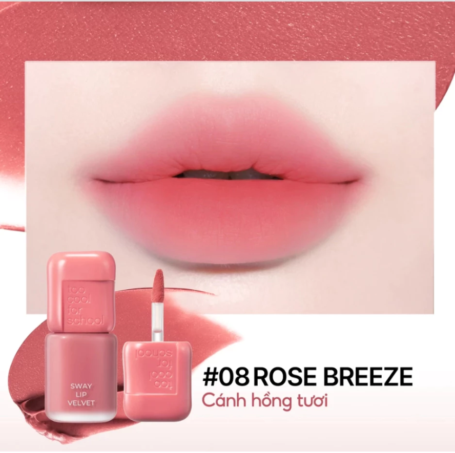 Son Too Cool For School Sway Lip Velvet Ajak Tint 3.3g