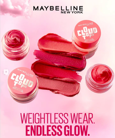 Má Hồng & Son Maybelline Cloudtopia Cheek & Lip Mousse 5g