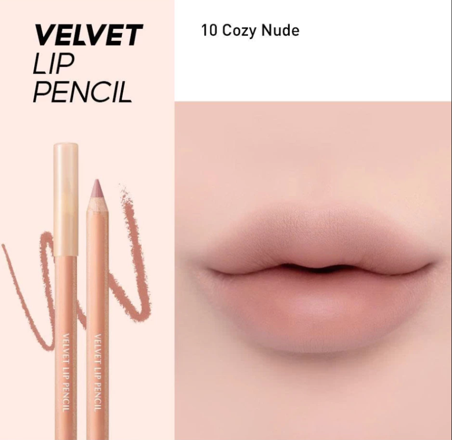 Chì Kẻ Viền Môi Clio Velvet Lip Pencil Kèm Gọt Chì