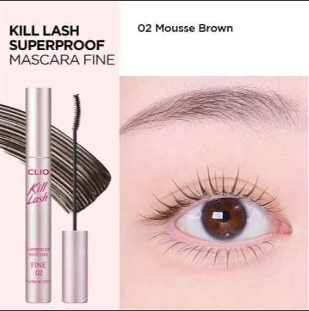 Mascara Clio Kill Lash (Long Curling - Màu 01, Volume Curling - Màu 02, Sleek Volume - Màu 03)