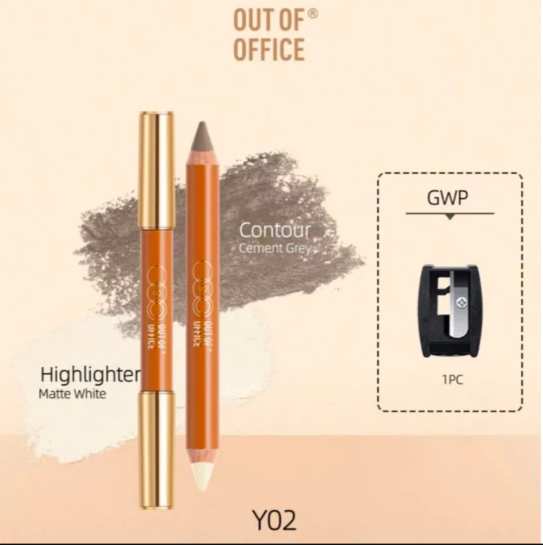 Bút Tạo Khối 2 Đầu Out Of Office Contour&Highlight Duo Pencil 5g