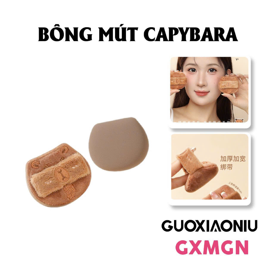 Bông Mút Cushion Trang Điểm Ướt Và Khô Thoáng Khí Đa Năng Tiện Dụng