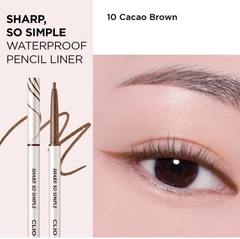 Kẻ Mắt Dạng Sáp Clio Sharp, So Simple Waterproof Pencil Liner