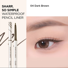 Kẻ Mắt Dạng Sáp Clio Sharp, So Simple Waterproof Pencil Liner