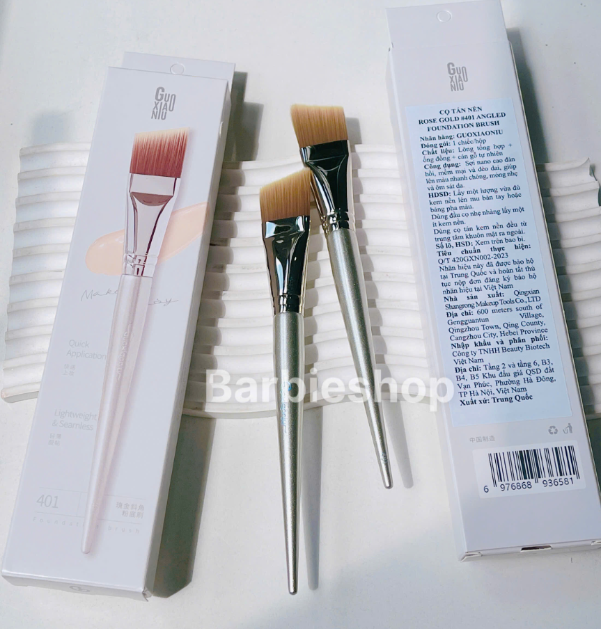 Tổng Hộp Cọ GUO XIAO NIU (cọ má hồng, tán nền, phủ phấn)