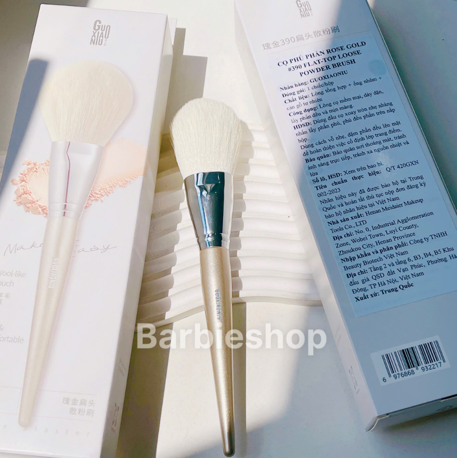 Tổng Hộp Cọ GUO XIAO NIU (cọ má hồng, tán nền, phủ phấn)