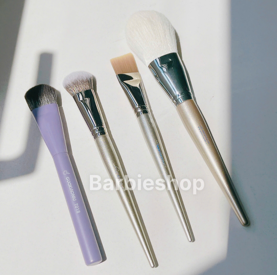 Tổng Hộp Cọ GUO XIAO NIU (cọ má hồng, tán nền, phủ phấn)