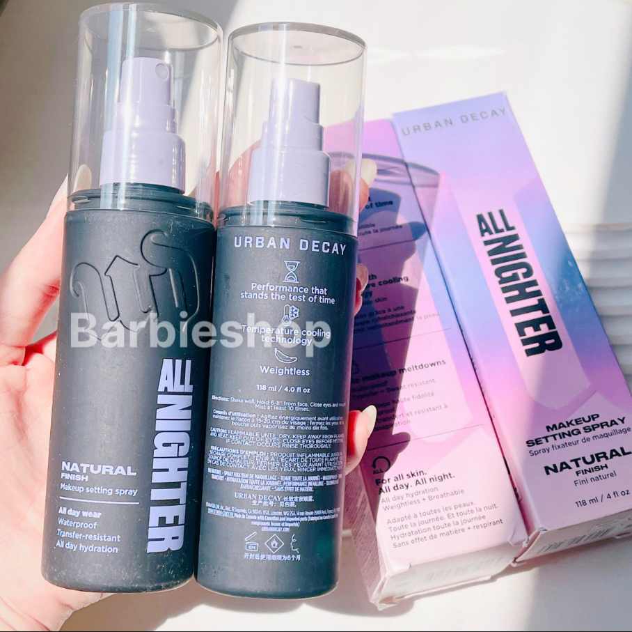 Xịt Khóa Nền Urban Decay All Nighter Long Lasting Makeup Setting Pray - 30ml,118ml