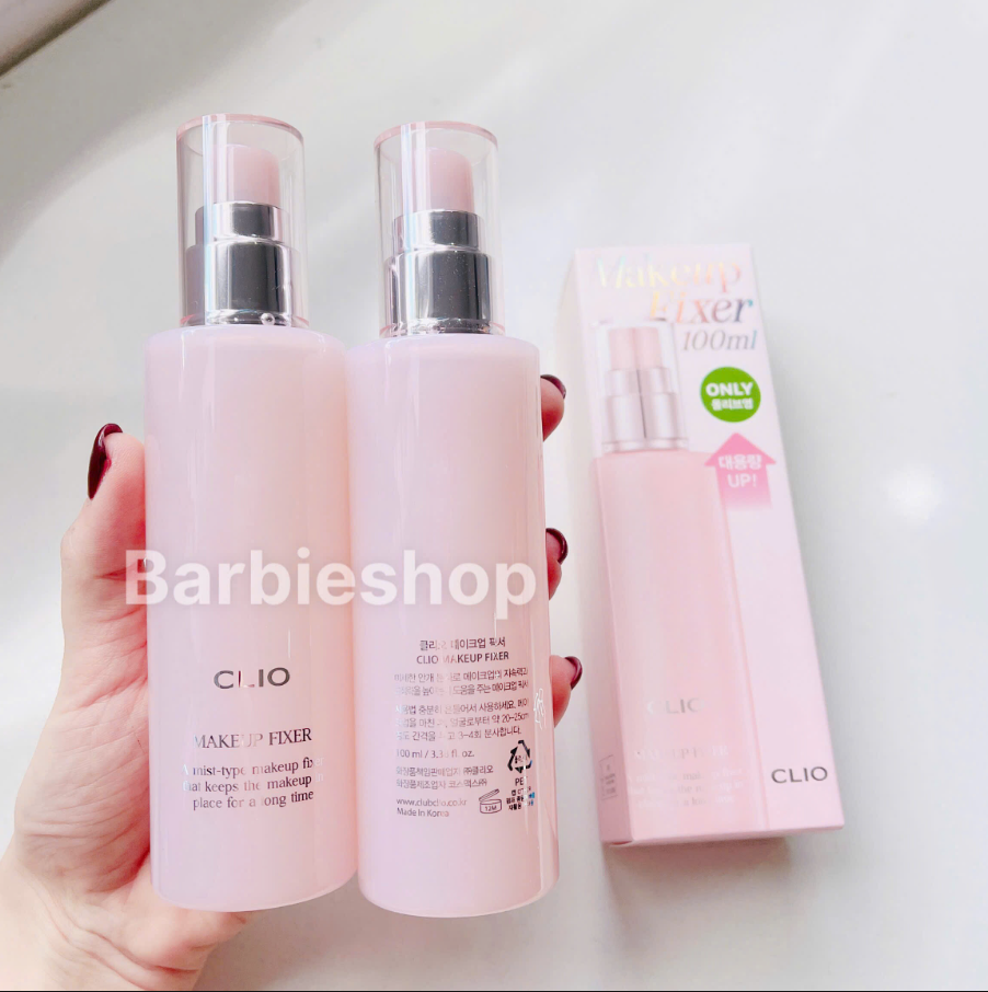 Xịt Khoá Nền CLIO Makeup Glow Fixer 50ml - 100ml