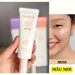 [Mẫu Mới] Kem Chống Nắng Innisfree Tone Up No Sebum - Intensive Long-Lasting Sunscreen EX 60ml