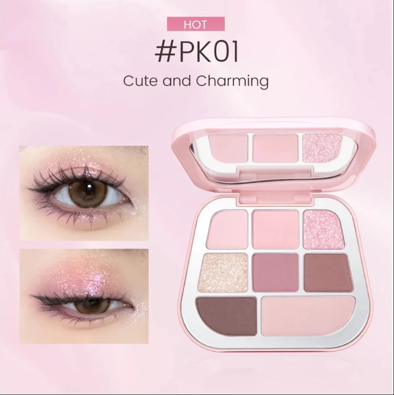 Bảng Phấn Mắt 8 Ô Focallure 8 Pan Pressed Powder Palette 9.6g