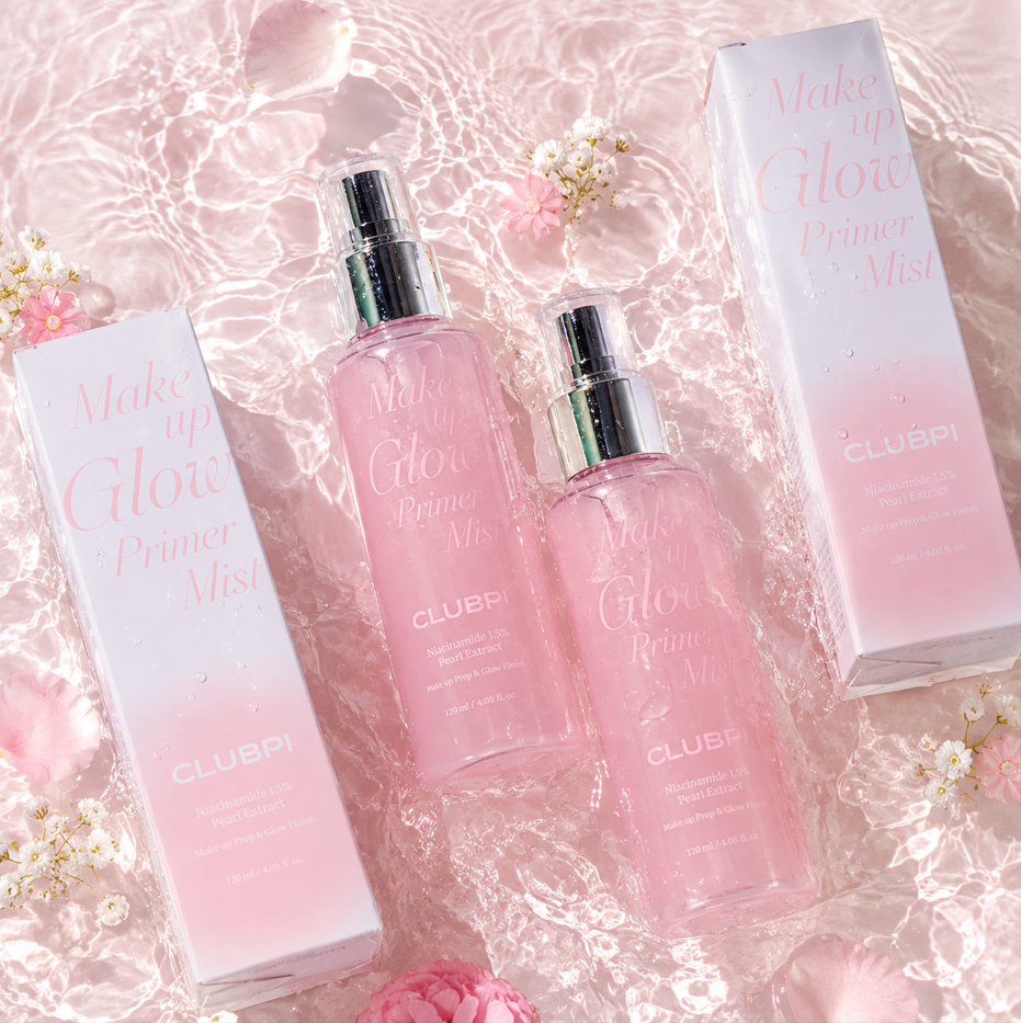 Xịt Khoáng Đa Năng Căng Bóng Clubpi Makeup Glow Primer Mist 120ml