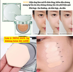 Phấn Nước Clio Kill Cover Mesh Glow Essential / Mesh Blur/ Founwear Cushion SPF50+ PA++++15g*2 ( NEW)