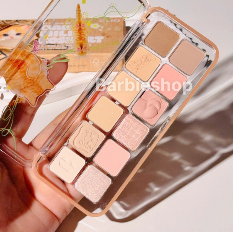 [Mẫu Mới] Màu Mắt 12 Ô Clio Pro Eye Palette Air