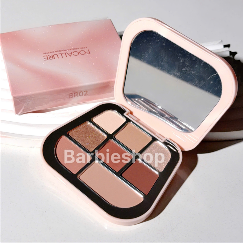Bảng Phấn Mắt 8 Ô Focallure 8 Pan Pressed Powder Palette 9.6g