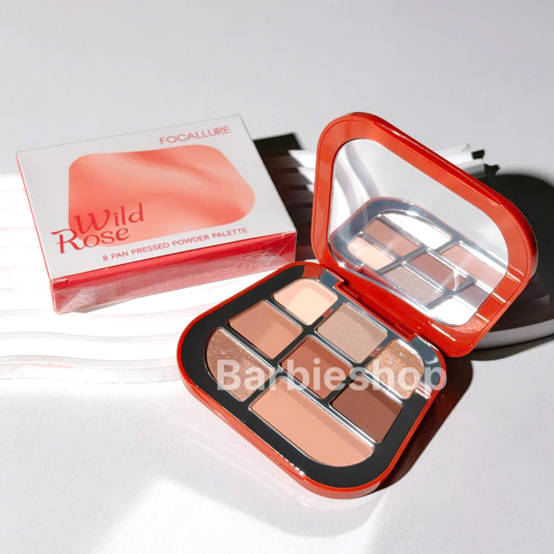 Bảng Phấn Mắt 8 Ô Focallure 8 Pan Pressed Powder Palette 9.6g