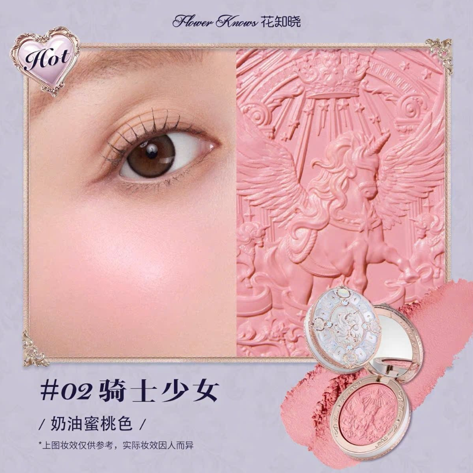 Phấn Má Hồng Flower Knows Knight Unicorn
