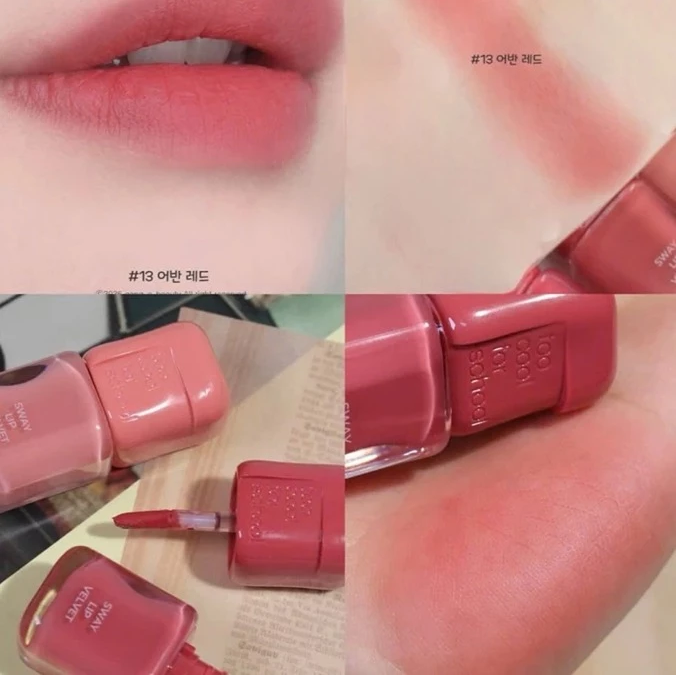 Son Too Cool For School Sway Lip Velvet Ajak Tint 3.3g