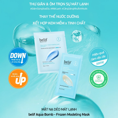 Mặt Nạ Belif Aqua Bomb Frozen Modeling Mask 55g