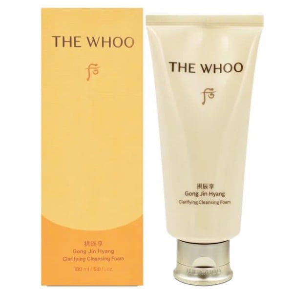 [ Tem LG ] Sữa Rửa Mặt Whoo Gongjinhyang Brightening / Clarifying Cleansing Foam 180ml
