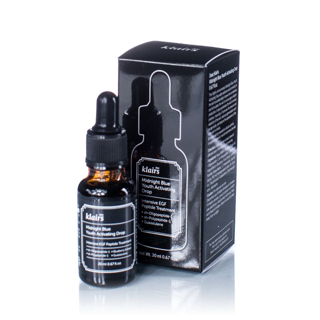 Serum Dưỡng Ẩm Trắng Da Klairs Rich Moist Soothing / Freshly Jucied Vitamin Drop / Midnight Blue