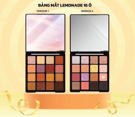 Bảng Phấn Mắt Lemonade Aesthetic Eyeshadow Palette