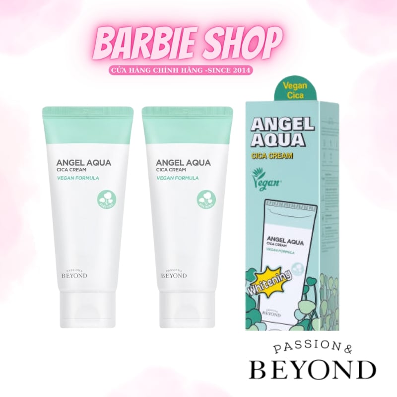 Tem LG Kem Dưỡng Ẩm Phục Hồi Da Beyond Angel Aqua Cica Cream