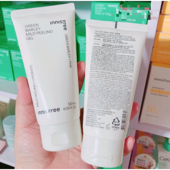 Tẩy Da Chết Innisfree Green Barley Mild Peeling Gel 120ml