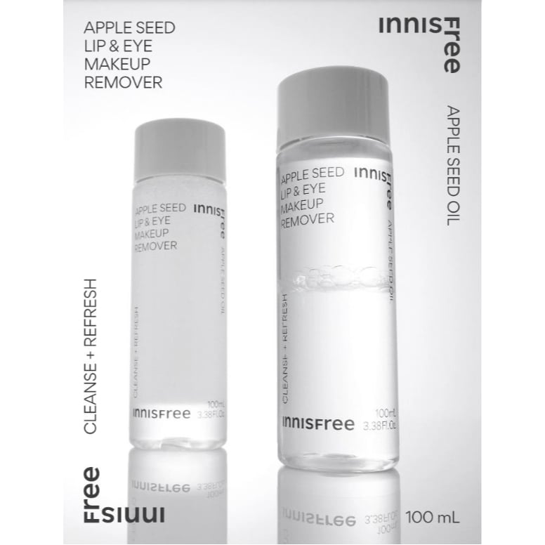 Tẩy Trang Mắt Môi Innisfree Apple Seed Lip & Eye Makeup Remover 100ml