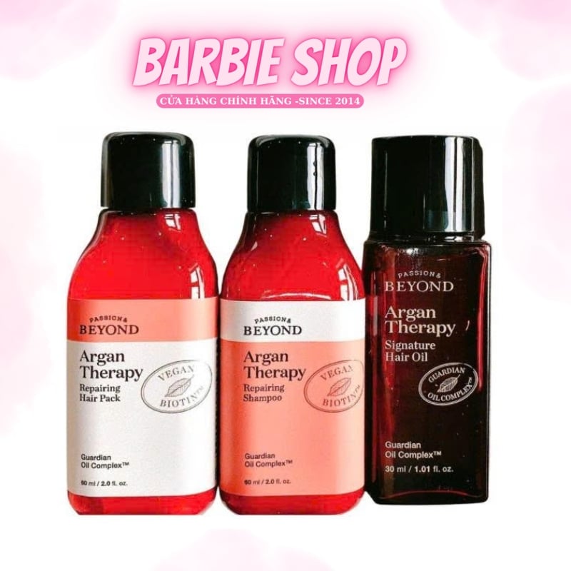 [ Mini ] Bộ Gội Xả Dưỡng Tóc Beyond Argan Therapy Repairing [ Tem LG ]