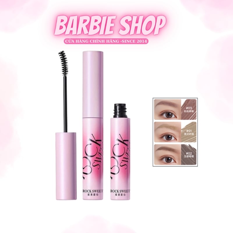 Mascara Mày Rock Sweet Multicolored Brow Stream 3.5G