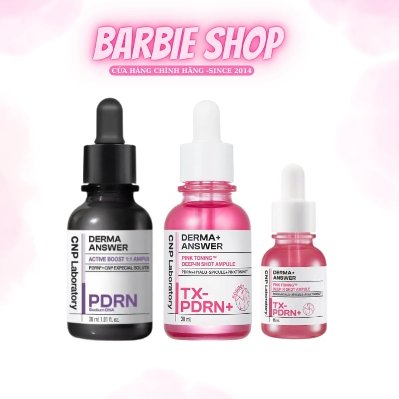 [ Tem LG ] Tinh Chất CNP Derma Answer Mela Spot Brightening Ampule Vit C /Active Boost Ampule PDRN /Pink Toning Deep-In Shot Ampule