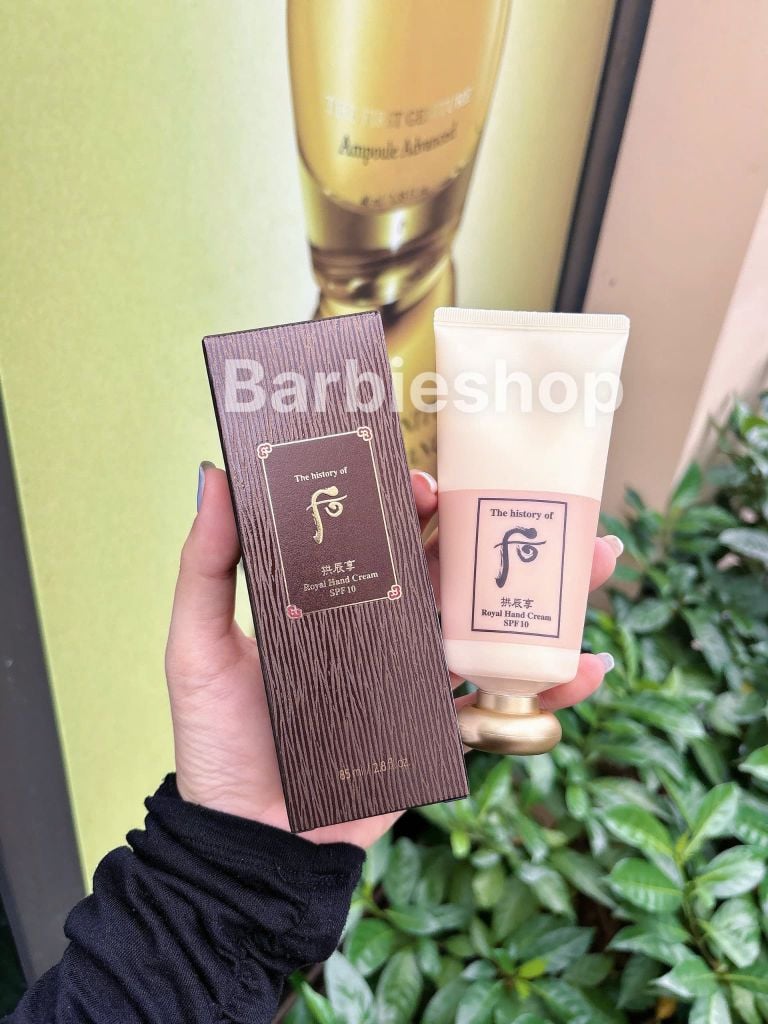 Kem dưỡng da tay Whoo Jin Hyang Royal Hand Cream 85ml