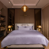  Ga giường BioSilk TC400 cao cấp màu xám ánh tím nhạt - LT.AVB149 