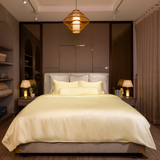  Ga giường BioSilk TC400 cao cấp màu vàng mơ - LT.AVB58 