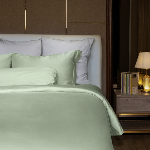  Ga giường BioSilk TC400 cao cấp màu xanh bơ - LT.AVB78 