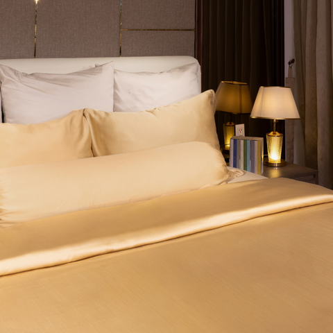  Ga giường BioSilk TC400 cao cấp màu vàng đồng - LT.AVB67 