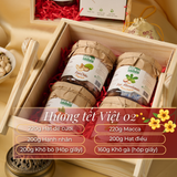  Hộp quà tết giỏ mây & hạt dinh dưỡng ưu đãi cho doanh nghiệp - Nông sản Sạch DakLak 