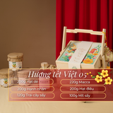  Hộp quà Tết Hương Tết Việt, Vị Xuân Xưa | Quà Tết hạt dinh dưỡng dành tặng người thân, bạn bè, đối tác, khách hàng| Quà Tết cao cấp 2026 