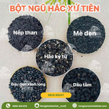  Bột Ngũ Hắc Xứ Tiên QNA Farm dưỡng tóc bổ thận không đường tốt sức khỏe - Hộp 500 gram 