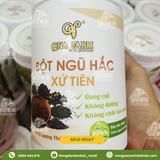  Bột Ngũ Hắc Xứ Tiên QNA Farm dưỡng tóc bổ thận không đường tốt sức khỏe - Hộp 500 gram 